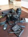 Фотоапарат Nikon D5000 с два обектива