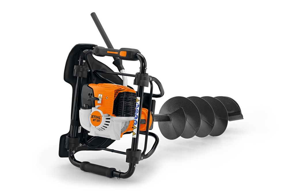 Под наем! Моторен свредел за земя Stihl BT 131 + свредло Stihl ф150