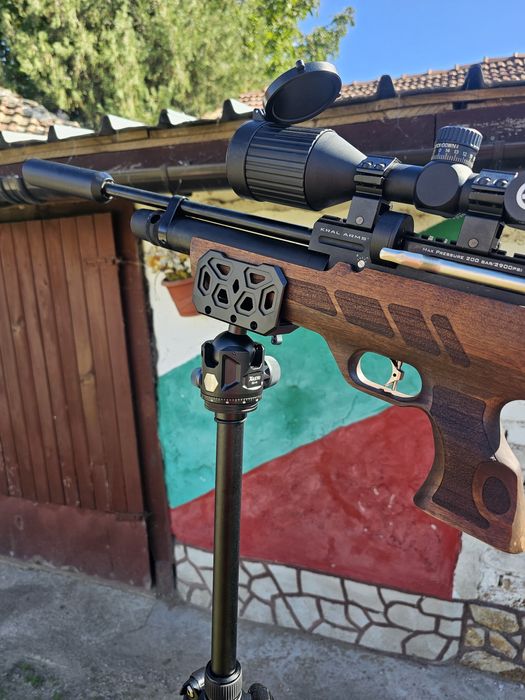 Kral Arms Puncher NP-02 — 6.35 mm (.25) — PCP, с оптика и калъф