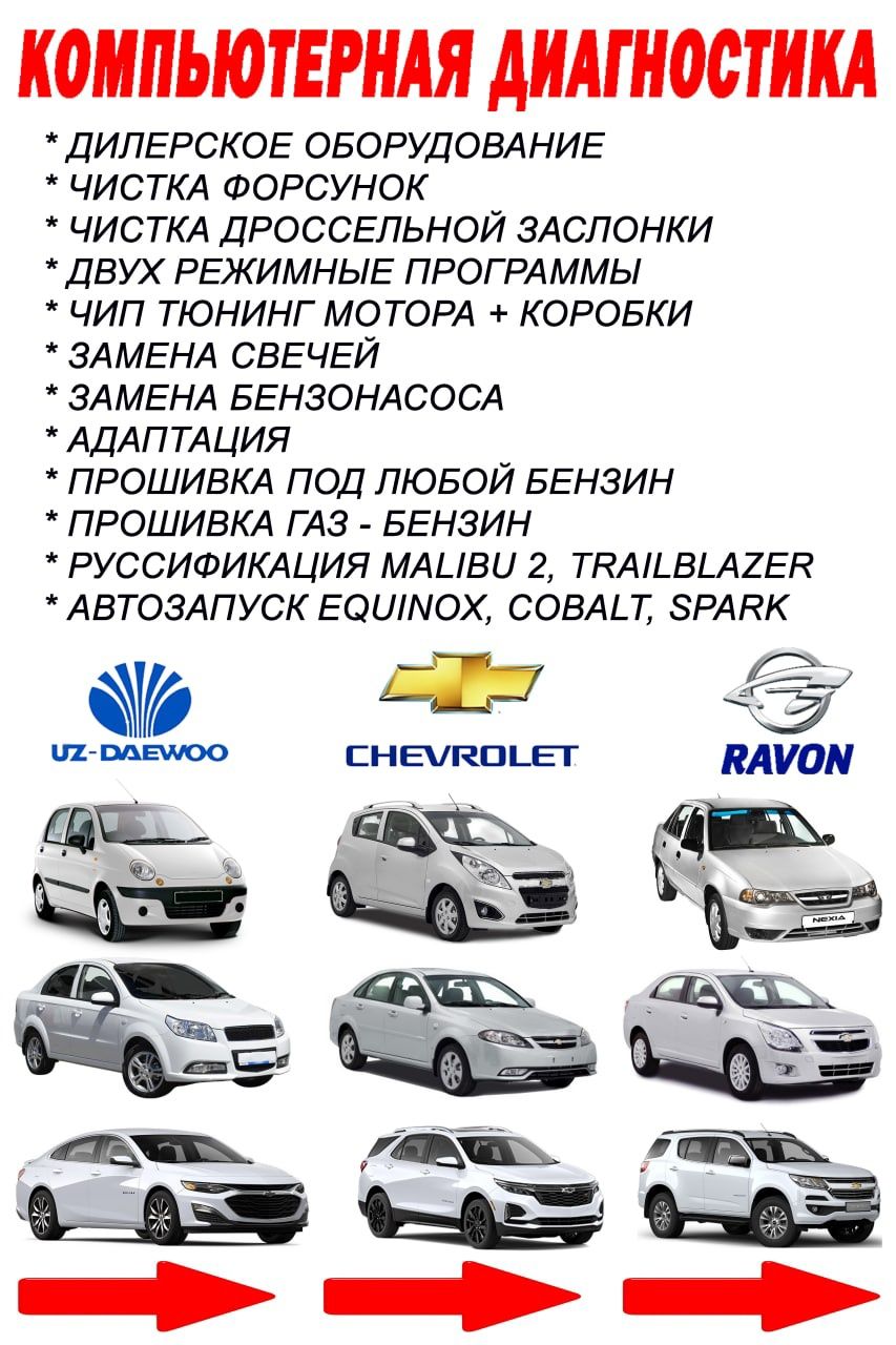 Chevrolet Ravon Daewoo ( Запчасти не продаем)