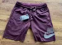 Мъжки,памучни,къси панталонки Nike цвят бордо