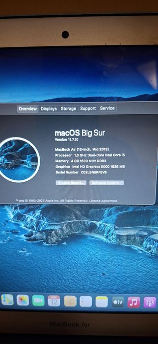 Macbook Air 13" mid 2013