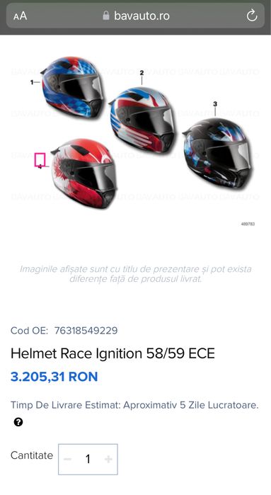 Casca moto BMW,Helmets 01/ Super pret!