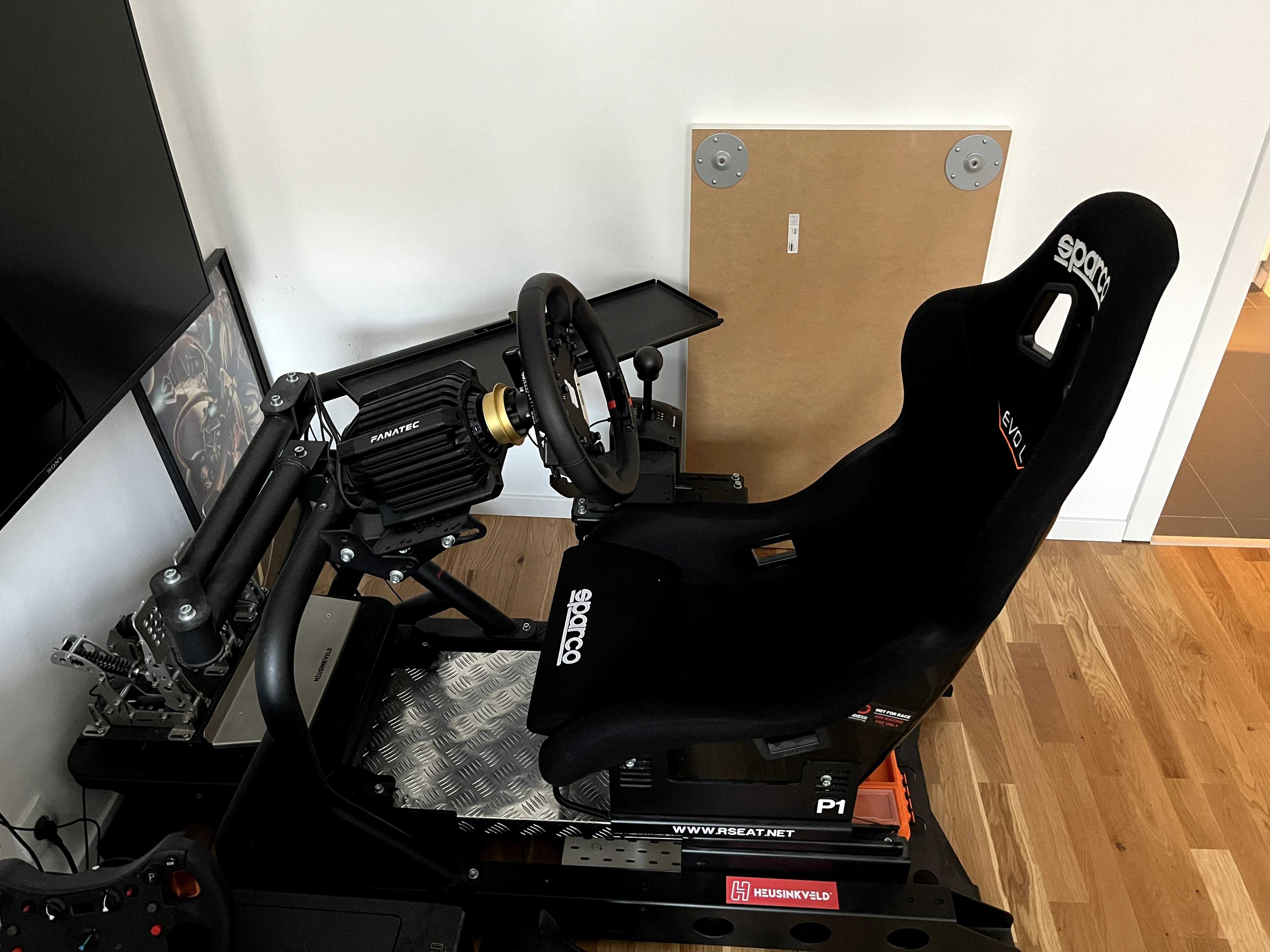 Рейсинг симулатор - Rseat, Fanatec, Heusinkveld