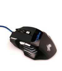 Optical USB Pro Computer Mouse 5500 DPI LED 7D Button Light