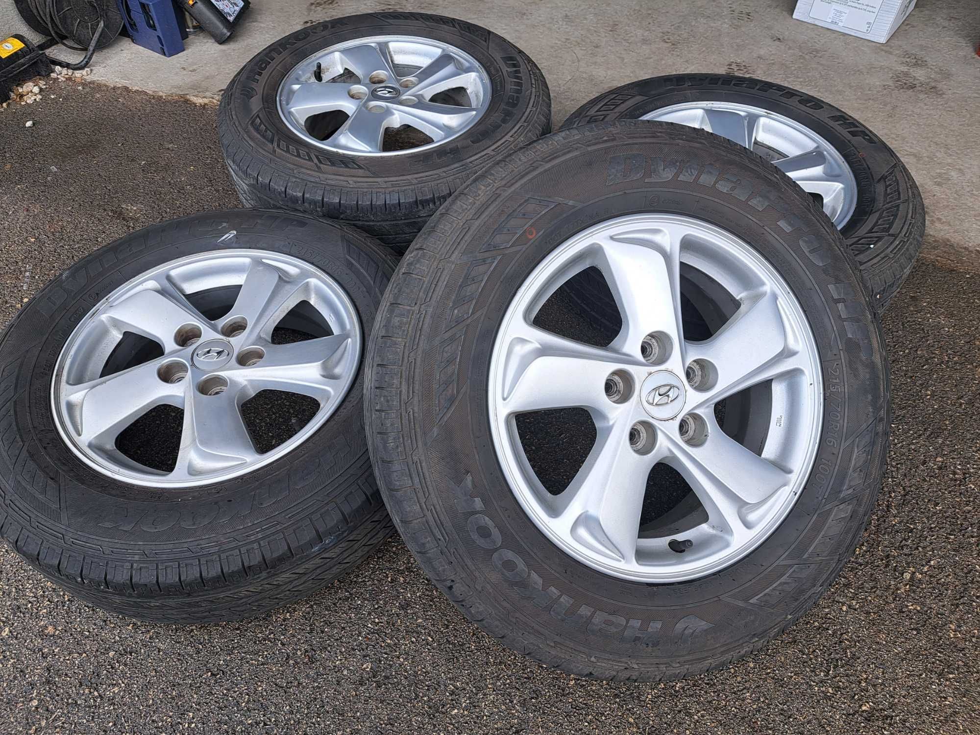 5x114,3/16 с гуми Hyundai Mazda Honda Kia Renault Dacia 5х114.3/16