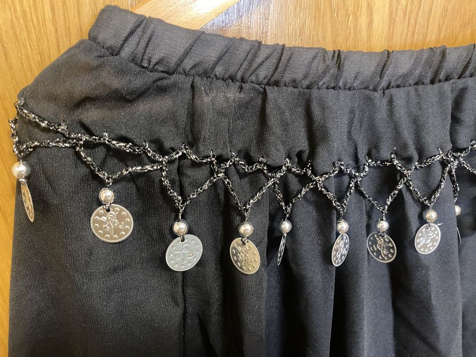 Fustă neagră cu bănuți/Belly dance