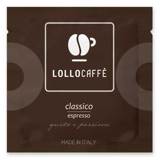 кафе LOLLOCAFFEE за система ESE под/pod/хартиени дози 100бр внос ИТАЛИ