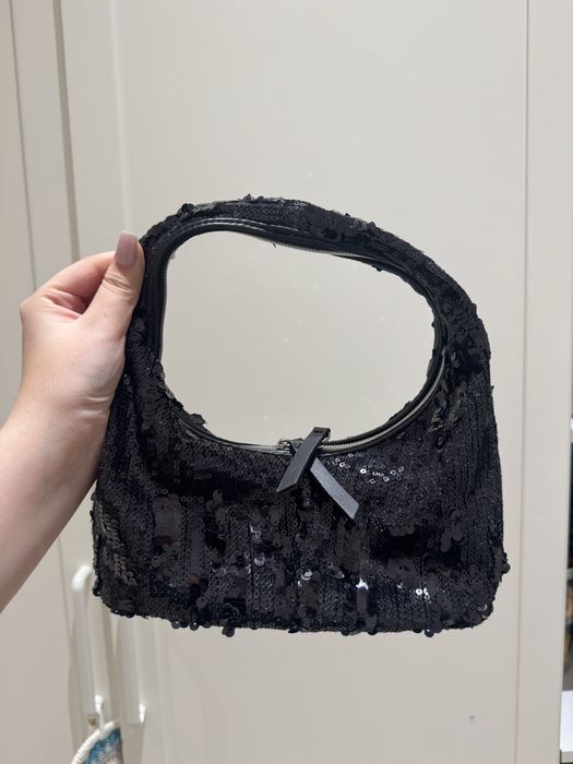 сумка черная h&m