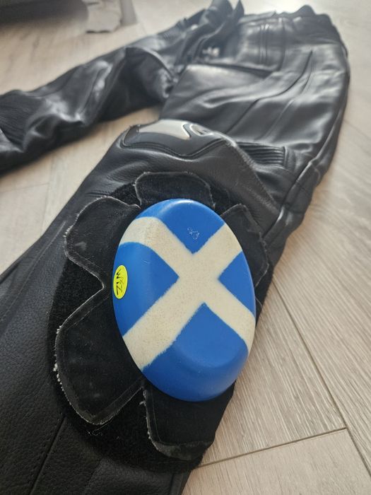 Кожен мото панталон