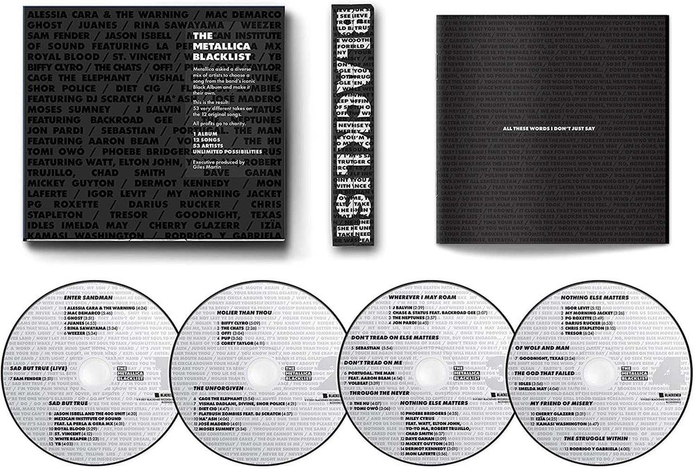 4xCD The Metallica Blacklist 2021