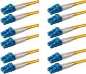 SpeedyFiberTX Cablu patch fibră optică LC-LC,pachet 6,5 metri,duplex