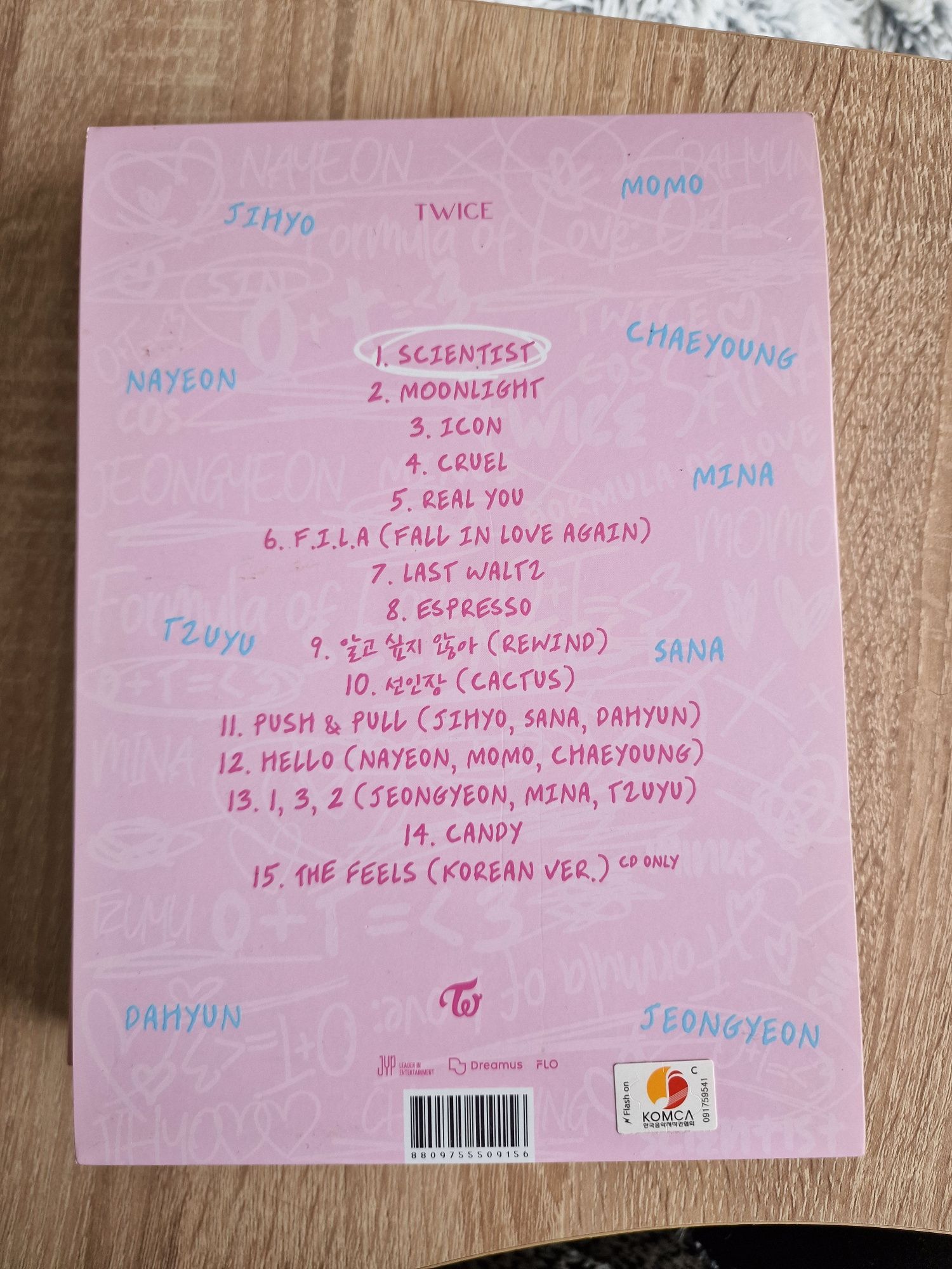 (All Ver.) TWICE Formula of Love: O+T=< 3