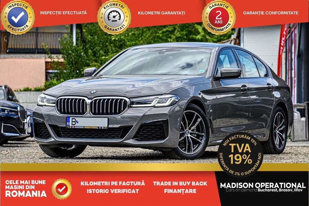 BMW Seria 5 27.644e+TVA ///M pachet LASER keyless