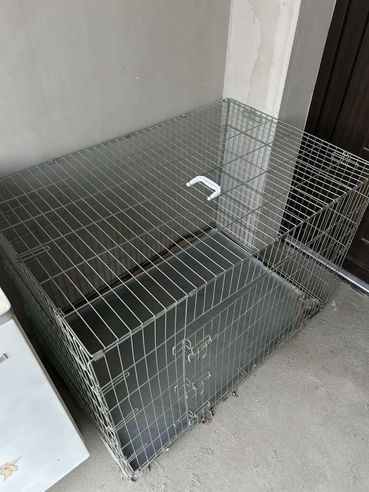 Cusca pliabila nefolosita noua, tarc rezistent metalic pentru animale