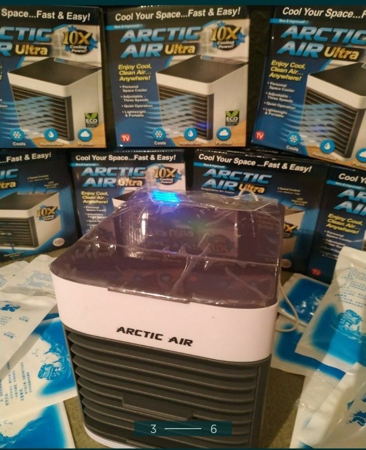 Arctic Air Ultra 10x =5volt с тремя режимами скорости и подсветкой