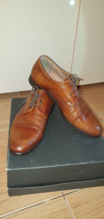 Pantofi bărbați - ANNA CORI - mărime 41, piele naturală