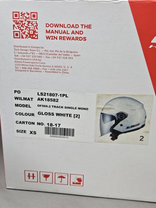 Cască moto sau scuter LS2 XS