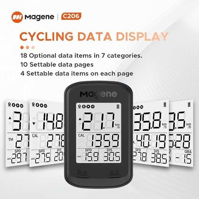 Компютър за велосипеди Magene
