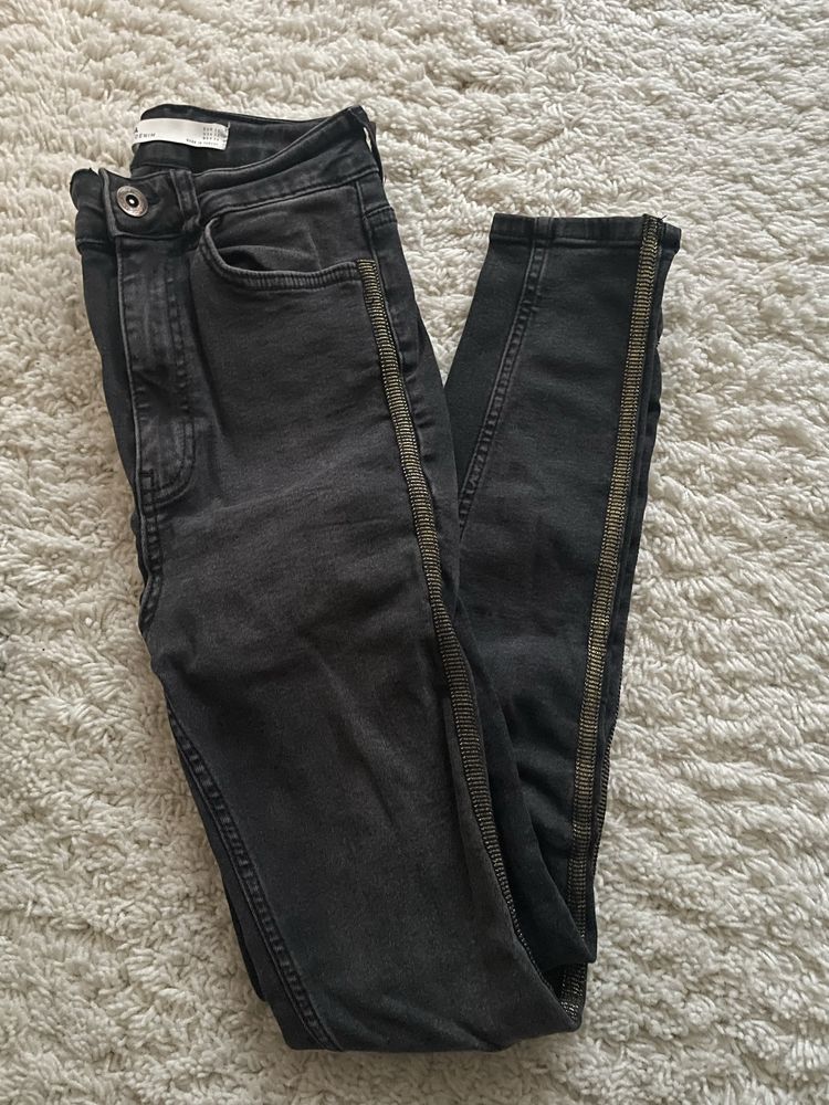 Дънки на Zara, Slim, Mom fit