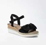 Sandale platforma negre, marime 37