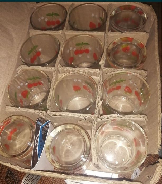 Стопки с рисунком, объем 80 мл