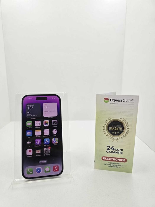 Iphone 14 Pro 128 Gb (Ag25 Belvedere B.40977)-Garantie 2 Ani!