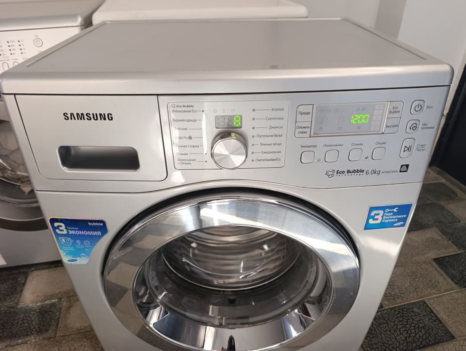 Продаю срочна Samsung   6  kg invertir Mator  гарантия прадаю срочна