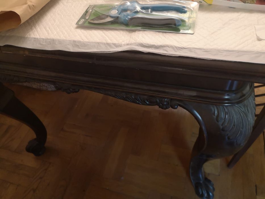 Set Lenghel original 1937 – Masă extensibilă + 2 scaune