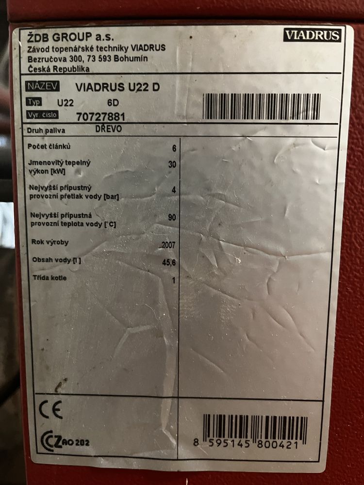 Котел Виадрус U22