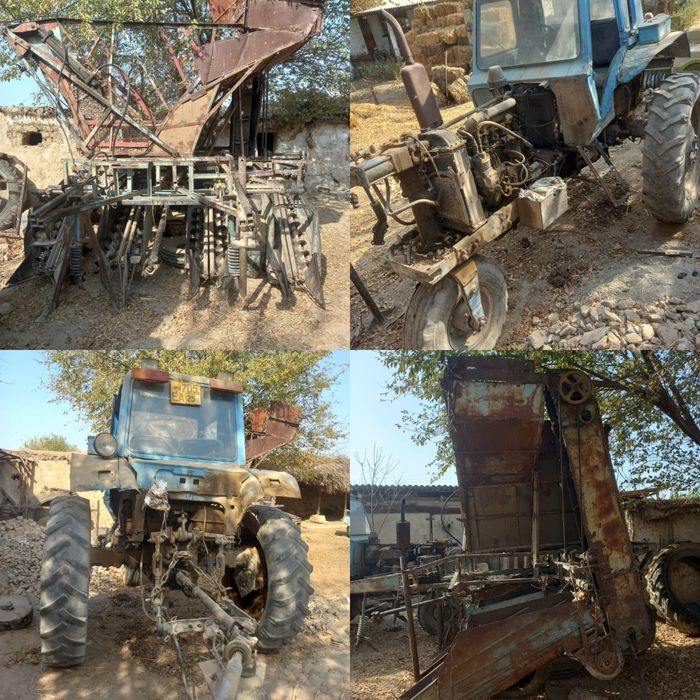 Belarus Mtz 80x Kurak moshina sotiladi