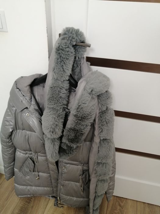 Geaca de iarna gri
