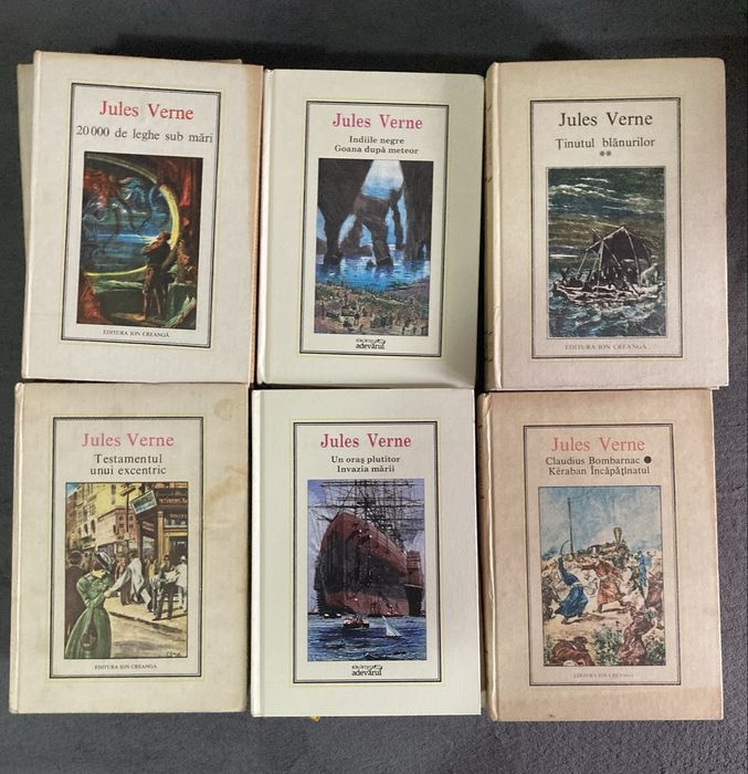 Cărți Jules Verne