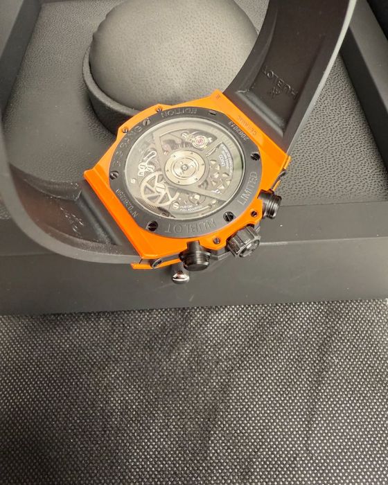 HUBLOT  Big Bang  Unico  Orange Ceramic