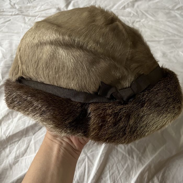 Caciula de blana naturala / bereta