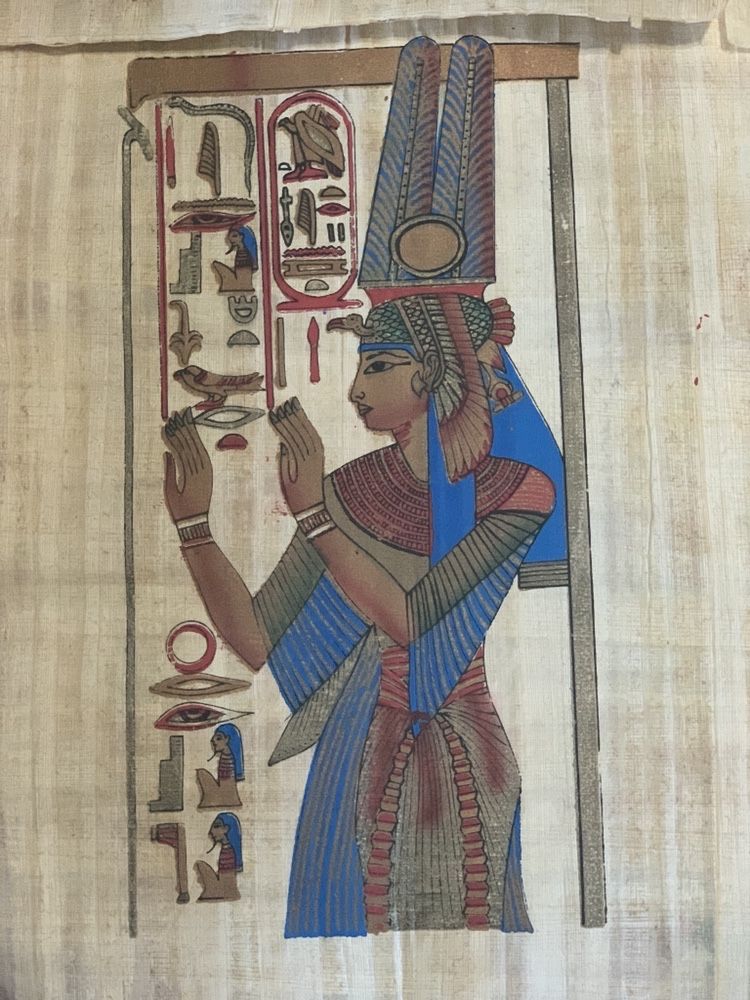 Colectie personala de papirusuri egiptene