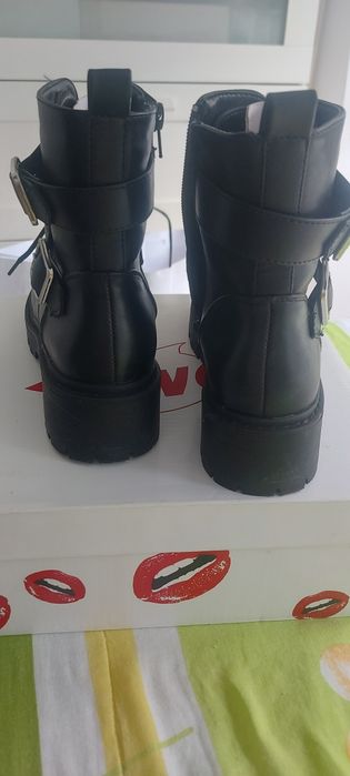 Ghete dama piele negre 37