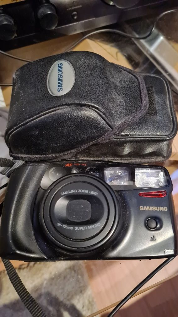 Vintage camera Samsung film 35 105 rar anii 90 oferta rara ar zoom 105