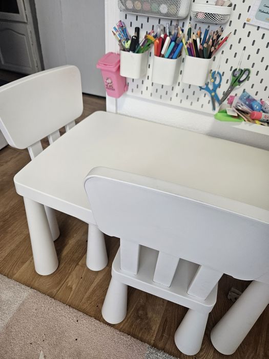 Masa cu 4 scaune Ikea Mammut