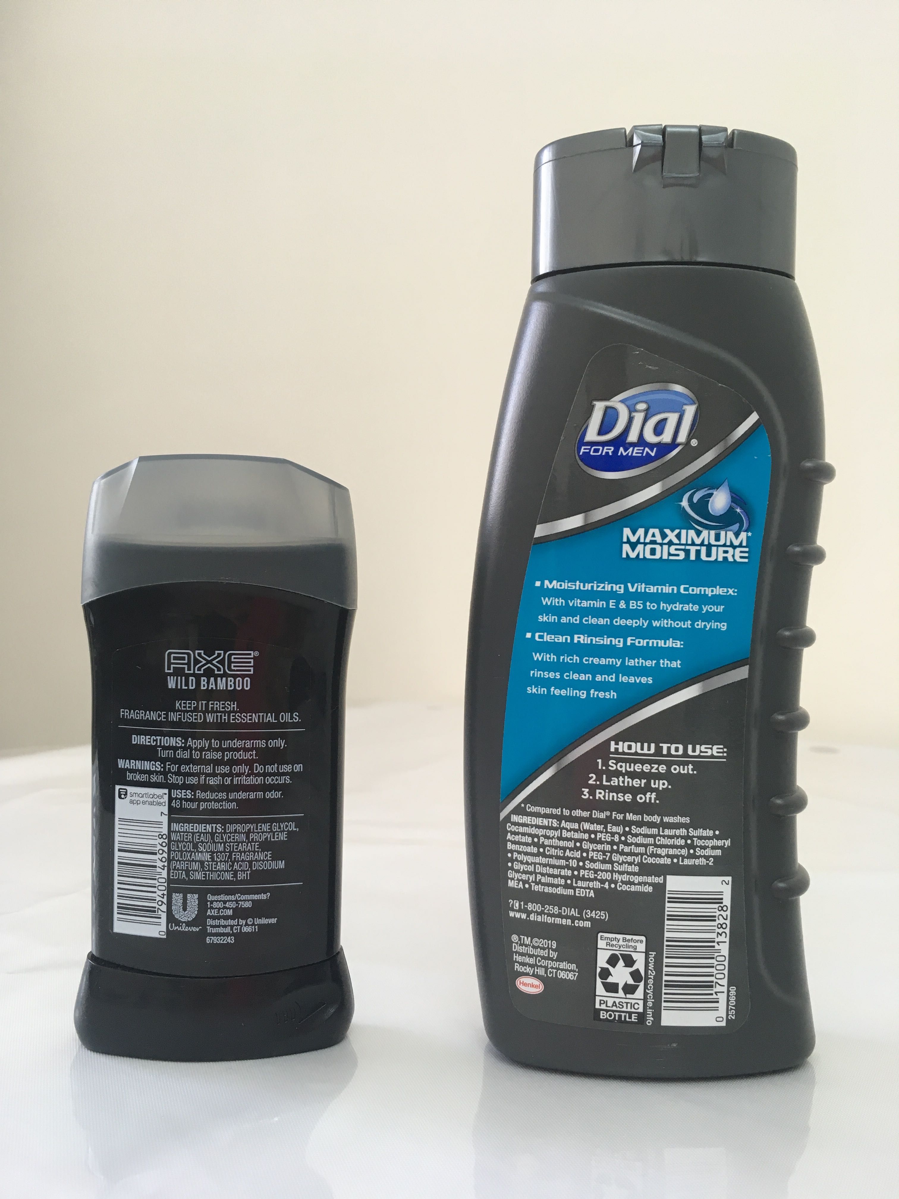 USA dezodorant  va erkaklar uchun body wash