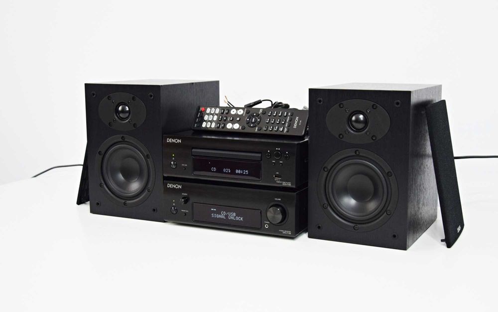 MiniSistem Denon D-F 109, amplificator + cd player + boxe