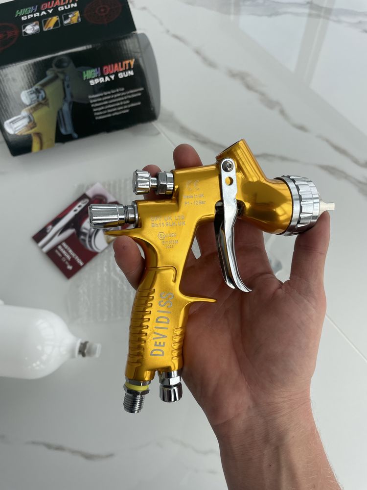Pistol vopsit devilbiss gti pro lite 1.3 nou sau sata jet 1000b 1:1