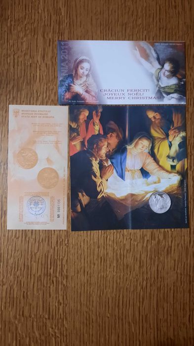 Medalie din argint 925% Monetaria Statului