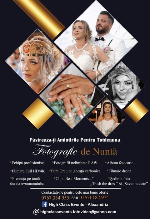 Servicii foto-video evenimente