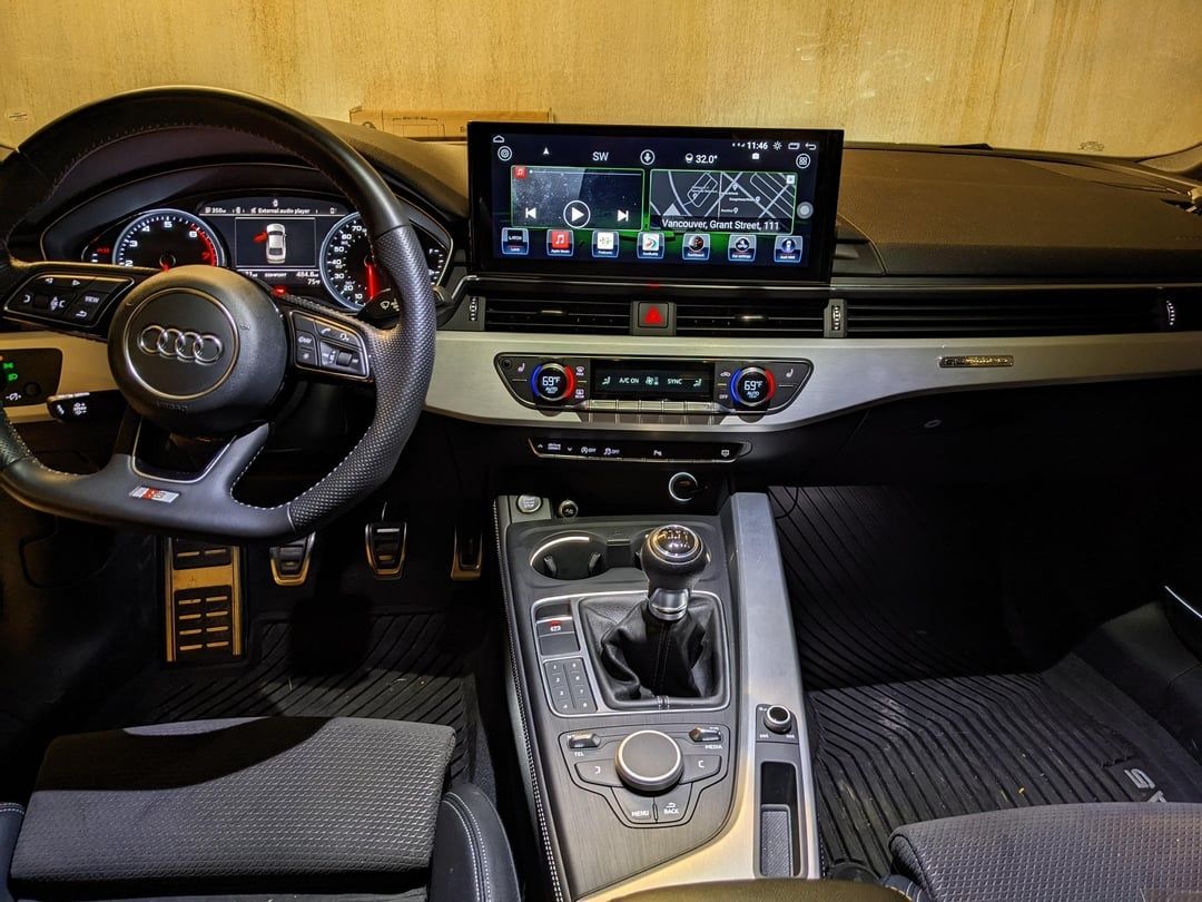 Мултимедия Audi A4 A5 12.3 инча навигация android андроид ауди А4 А5