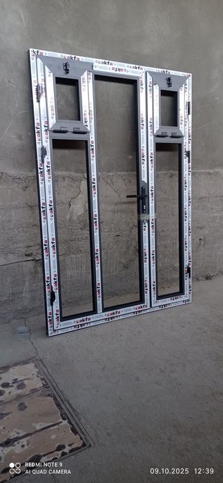 Akfa eshik va romlarini zakazga yasab urnatib beramiz.