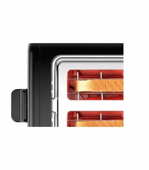 Тостер BOSCH DesignLine TAT3P423, 2 тоста, черный