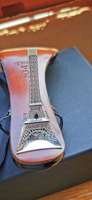 Оригинални маркови дамски обувки VETEMENTS Eiffel Tower - 37 номер