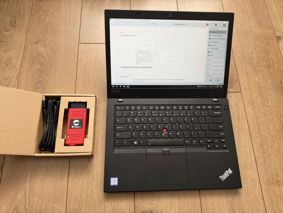 Tester/Diagnoza Odis S25+E19+Elsawin6.0 instalate pr laptop+VNCI 6154A