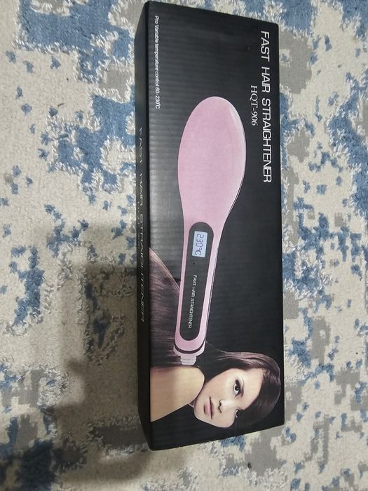 Электрическая расческа выпрямитель для волос Fast Hair Straightener